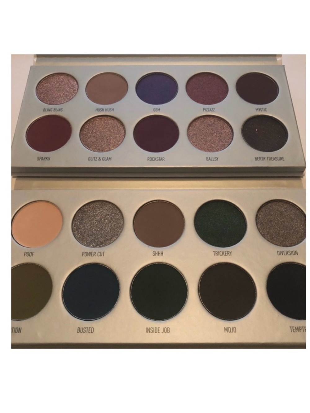 Morphe x Jaclyn Hill eyeshadow palettes - set of 2